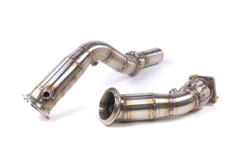 REDSTAR - DOWNPIPES FOR BMW M3 F80 / M4 F82 (CAT - COMPETITON) (HEATSHIELD - YES)