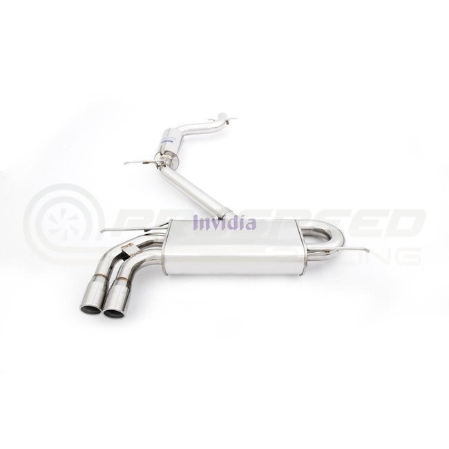 Invidia Q300 Cat Back Exhaust w/SS Tips - VW Golf GTI Mk5