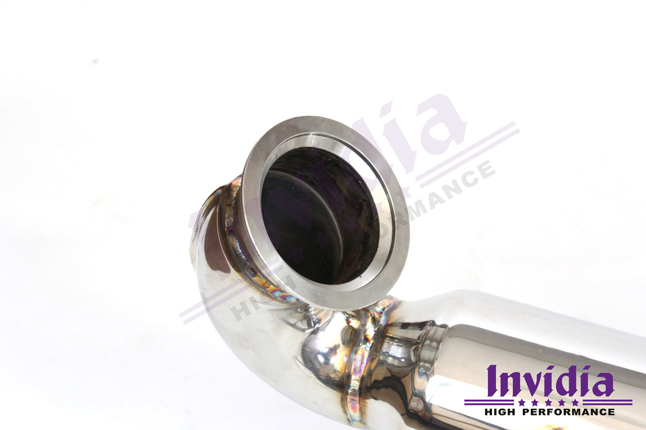 Invidia Down Pipe with High Flow Cat - VW Golf GTI Mk7, Mk7.5