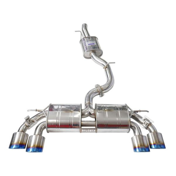 Invidia R400 Valved Cat Back Exhaust w/Oval Tips