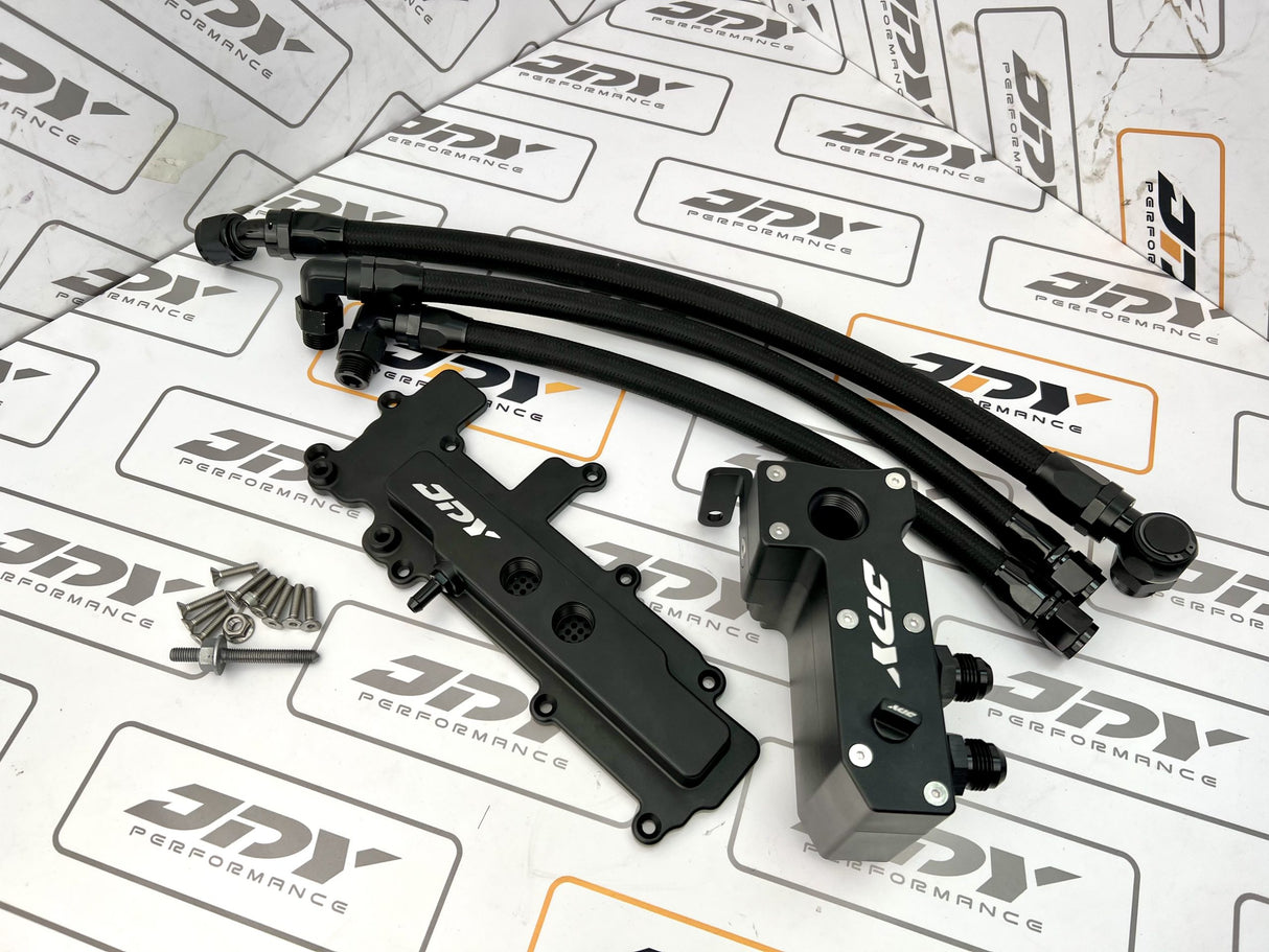 JDY Performance - Audi RS3/TTRS 2.5TFSI Engine Oil Catch Can PCV Delete Kit