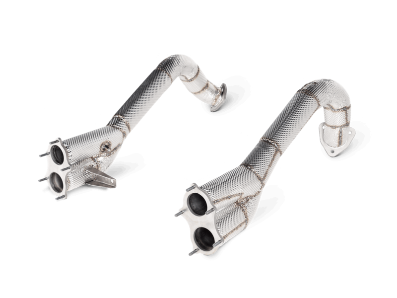 Akrapovic Link Pipe Set Titanium (718 Cayman GT4 20+)