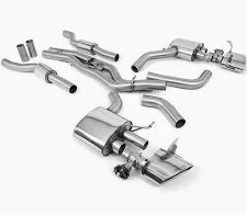 MILLTEK Front Pipe-back (Twin 80mm) RS6/RS7 C8 4.0 V8 bi-Turbo