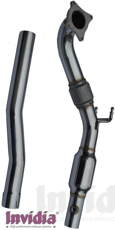Invidia Q300 Turbo Back Exhaust w/Ti Tips - VW Golf GTI Mk6