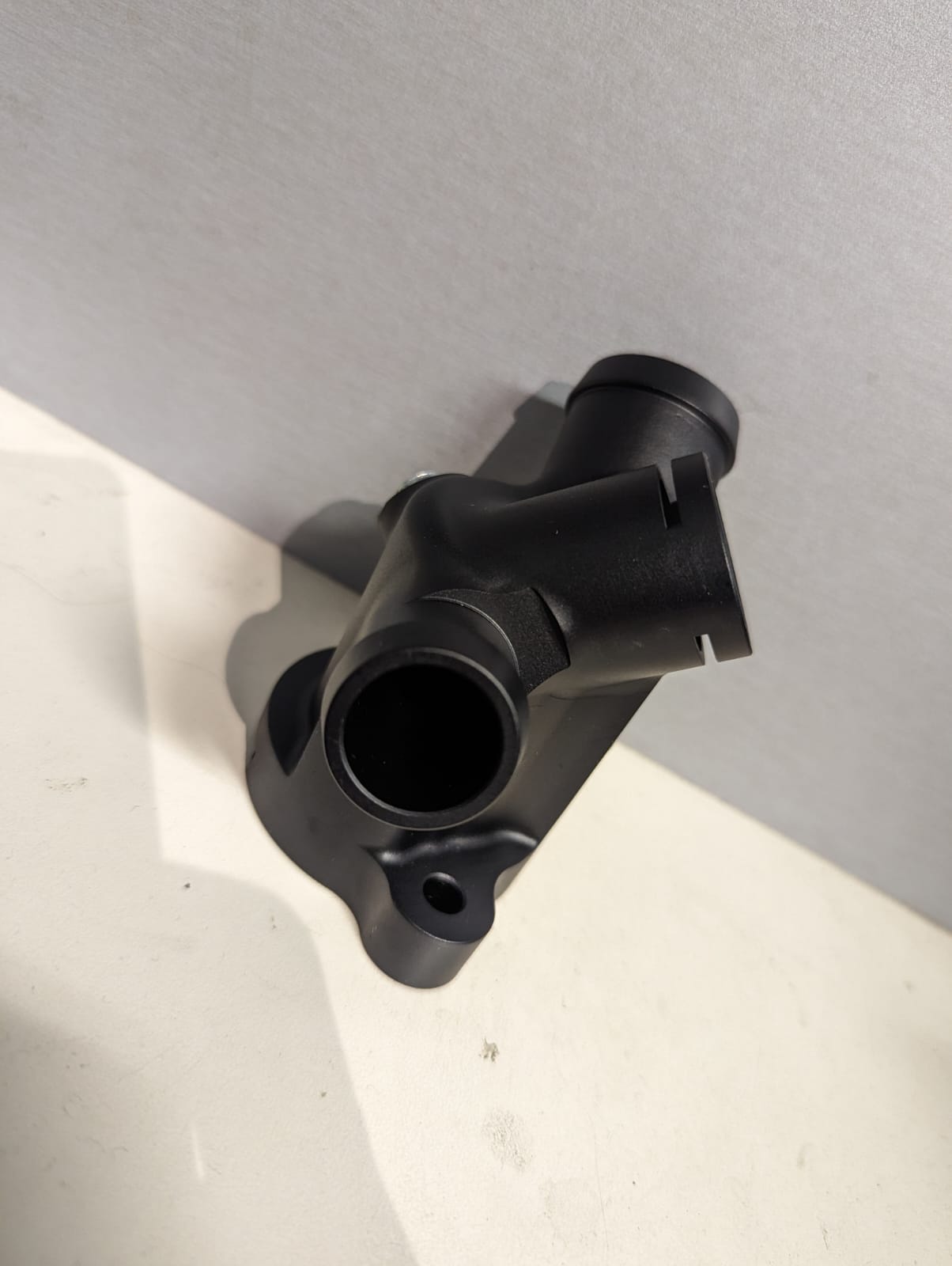 Stav Built - 6061 Billet coolant flanges w/ 1/8” NPT port for addition of a coolant pressure - DAZA/DNWA