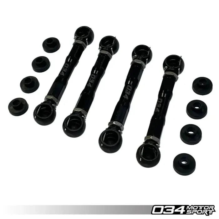 034 Motorsport - Audi C7 A6/S6/A7 (Adaptive Air Suspension) - Adjustable Lowering Link Kit - 034-401-Z067.
