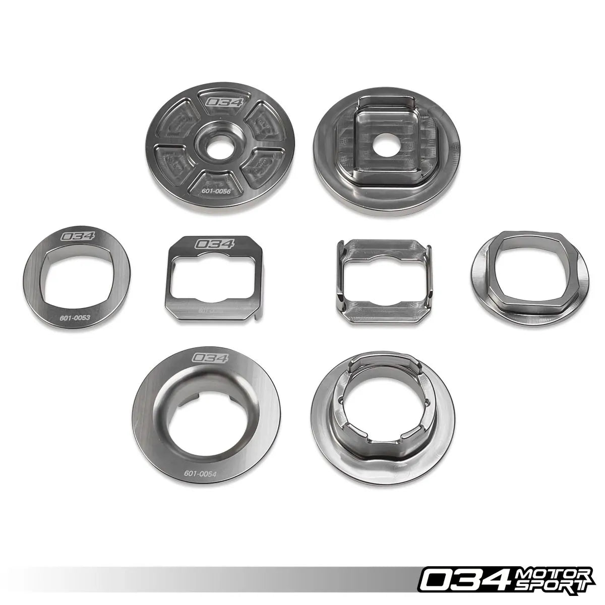 034 Motorsport - BMW Billet Aluminium Rear Subframe Insert Kit, BMW F20/F30 Chassis - 034-601-0052