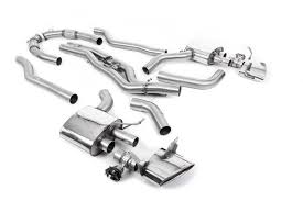 MILLTEK Cat Back System (Twin 80mm) Audi RS6/RS7 C8 4.0 V8 bi-Turbo in Performance Edition