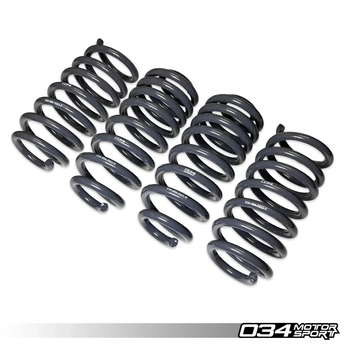 034 Motorsport - Audi B9 SQ5 Performance Lowering Springs - 034-404-1022 Suspension & Steering 034Motorsport