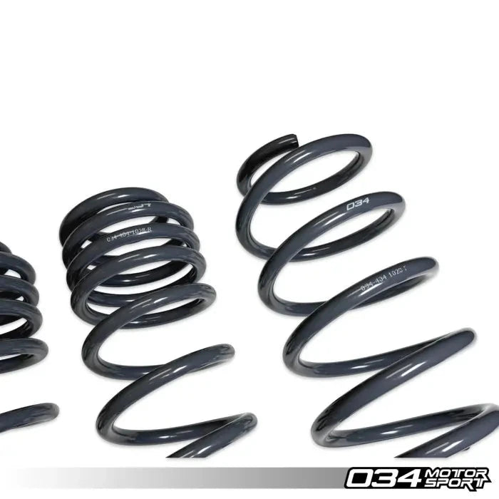 034 Motorsport - Volkswagen Golf MK5 GTI Dynamic+ Lowering Springs - 034-404-1028 Suspension & Steering 034Motorsport