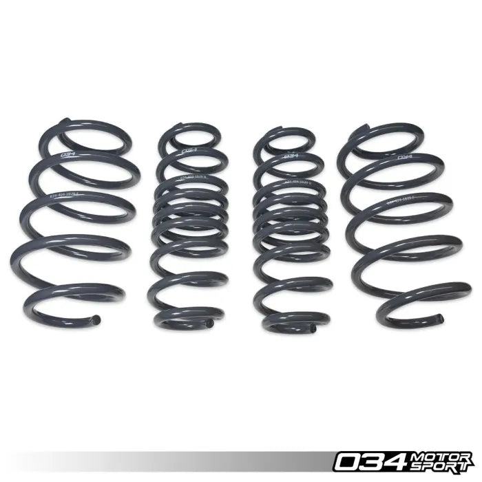 034 Motorsport - Audi A3 8P 2.0 TFSI - Dynamic+ Lowering Springs - 034-404-1023