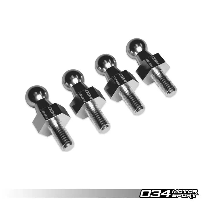 034 Motorsport - Metal Replacement Engine Cover Stud Kit - Audi B9 & C8 Chassis - 034-1ZZ-0016 engine 034Motorsport