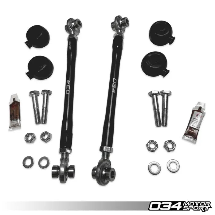 034 Motorsport - Motorsport Billet Adjustable Front Sway Bar End Links - BMW E9X Non-M