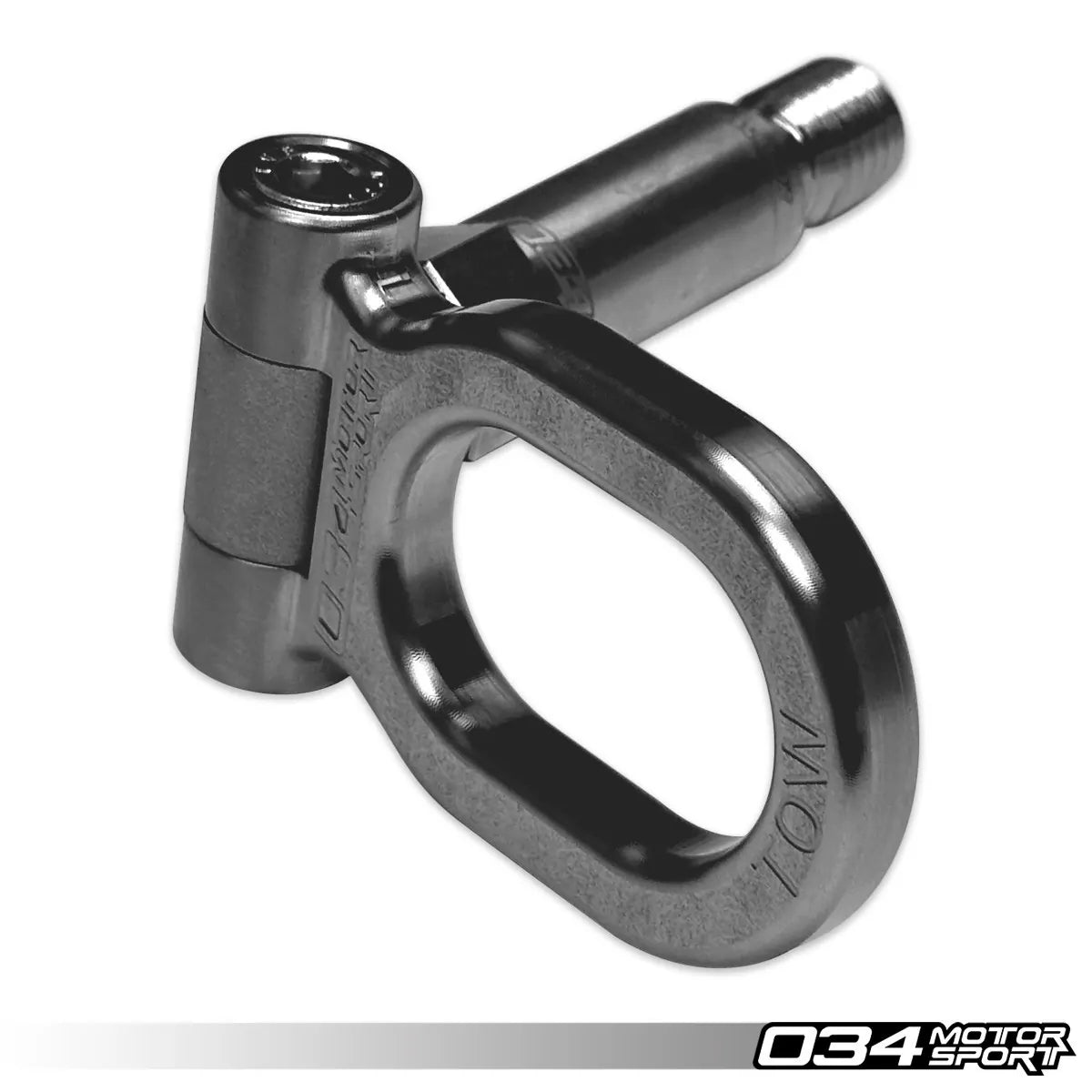 034 Motorsport - Motorsport Stainless Steel Tow Hook - 100mm for Audi 8Y A3/S3 - 034-605-0028