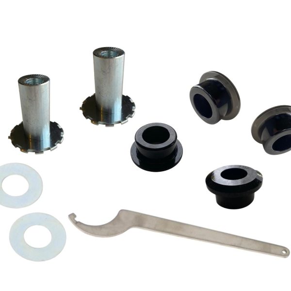 Whiteline - Front Axle Control Arm Lower - Inner Front Bushing Kit-Double Offset - For 2016 VW GOLF Mk7 Typ 5G, BA, BV R 4motion