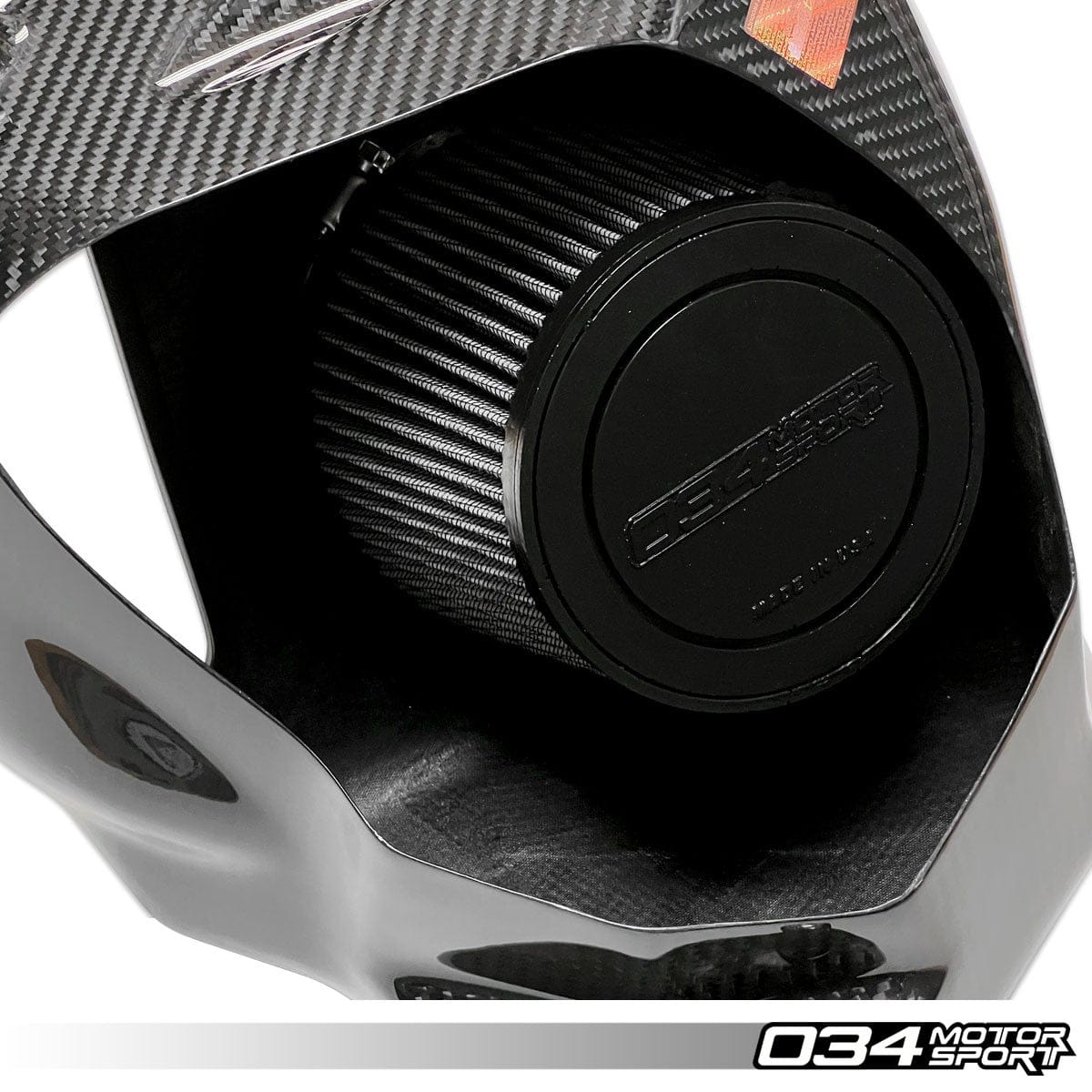 034 Motorsport -  Audi B9 A4/A5 2.0 TFSI X34 Carbon Fibre Cold Air Intake - 034-108-1051