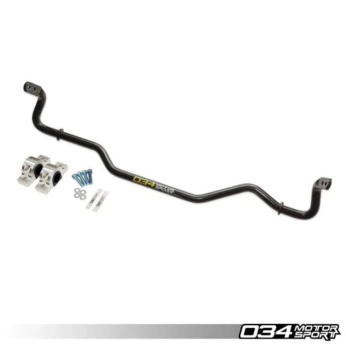 034 Motorsport - RS+ Adjustable Solid Rear Sway Bar (MQB) (AWD) - 034-402-1038 Suspension & Steering 034Motorsport 