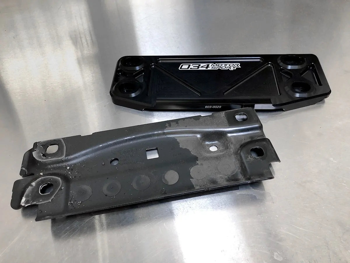 034 Motorsport - Audi B9 A4/S4/RS4/A5/S5/RS5 - X-Clear Driveshaft Tunnel Brace - 034-603-0029