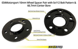 034-604-7016 Dynamic + Flush Wheel Spacer Kit, B8 Audi RS5
