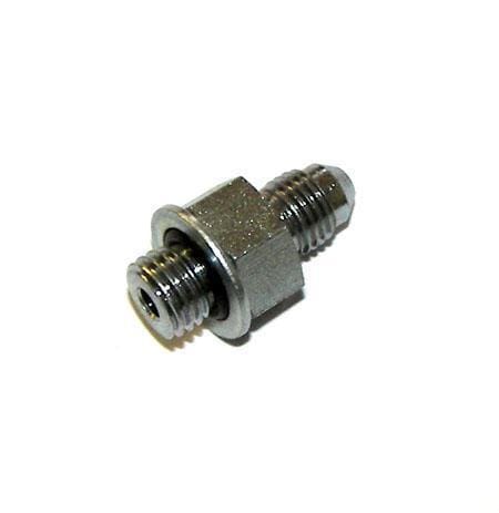 034-H07-1006 Oil Feed Adapter, 1.8T (M12x1.5) to -4AN