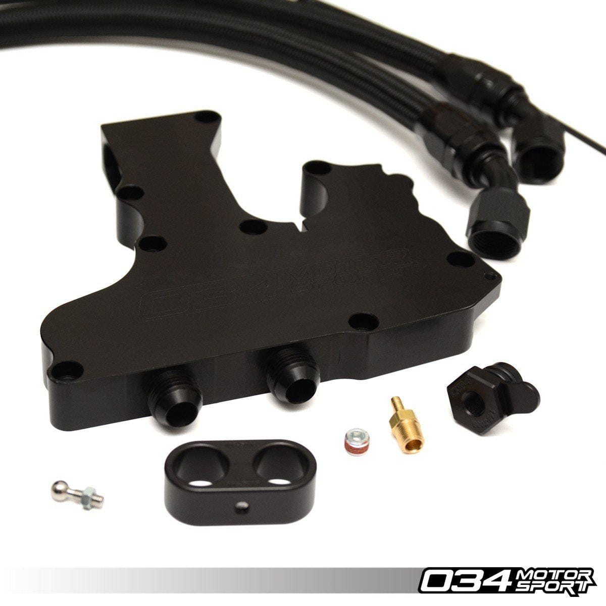 034 Motorsports - Catch Can Kit, Audi B8 A4/A5 2.0 TFSI - 034-101-1010