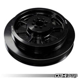034 Motorsport - 3.0 TFSI Supercharger Crank Pulley Upgrade 207 MM - Audi 3.0 TFSI - 034-145-Z053