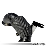 034 Motorsport - (MQB EVO) Stainless Steel Downpipe - Volkswagen Golf MK8R & Audi 8Y S3 - 034-105-4054