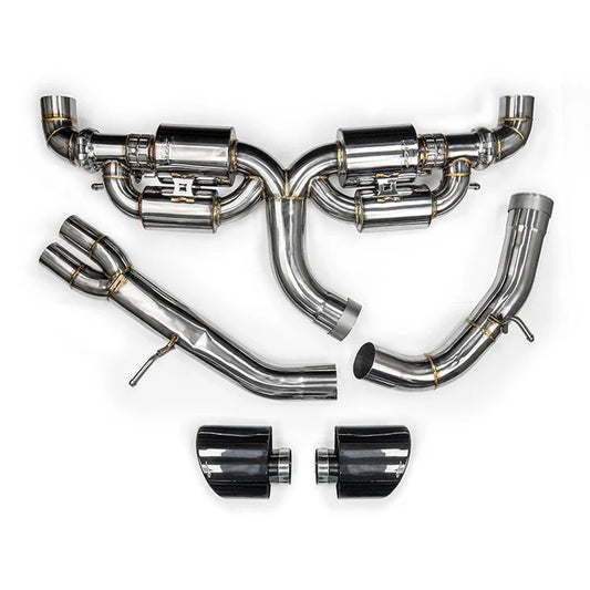 JDY 2.5T RS3/TTRS 8V/8S Racing Stainless Steel Exhaust - Catback VendorJDY Performance