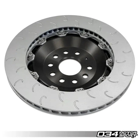 034 Motorsport - Volkswagen & Audi MQB 350 MM Rear Brake Rotor Upgrade - 034-301-2004 - RED Wheels and Braking 034Motorsport 