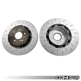034 Motorsport - 2-Piece Floating Rear Brake Rotor Upgrade Kit - BMW F80 M2/M3/M4