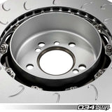 034 Motorsport - 2-Piece Floating Rear Brake Rotor Upgrade Kit - BMW F80 M2/M3/M4