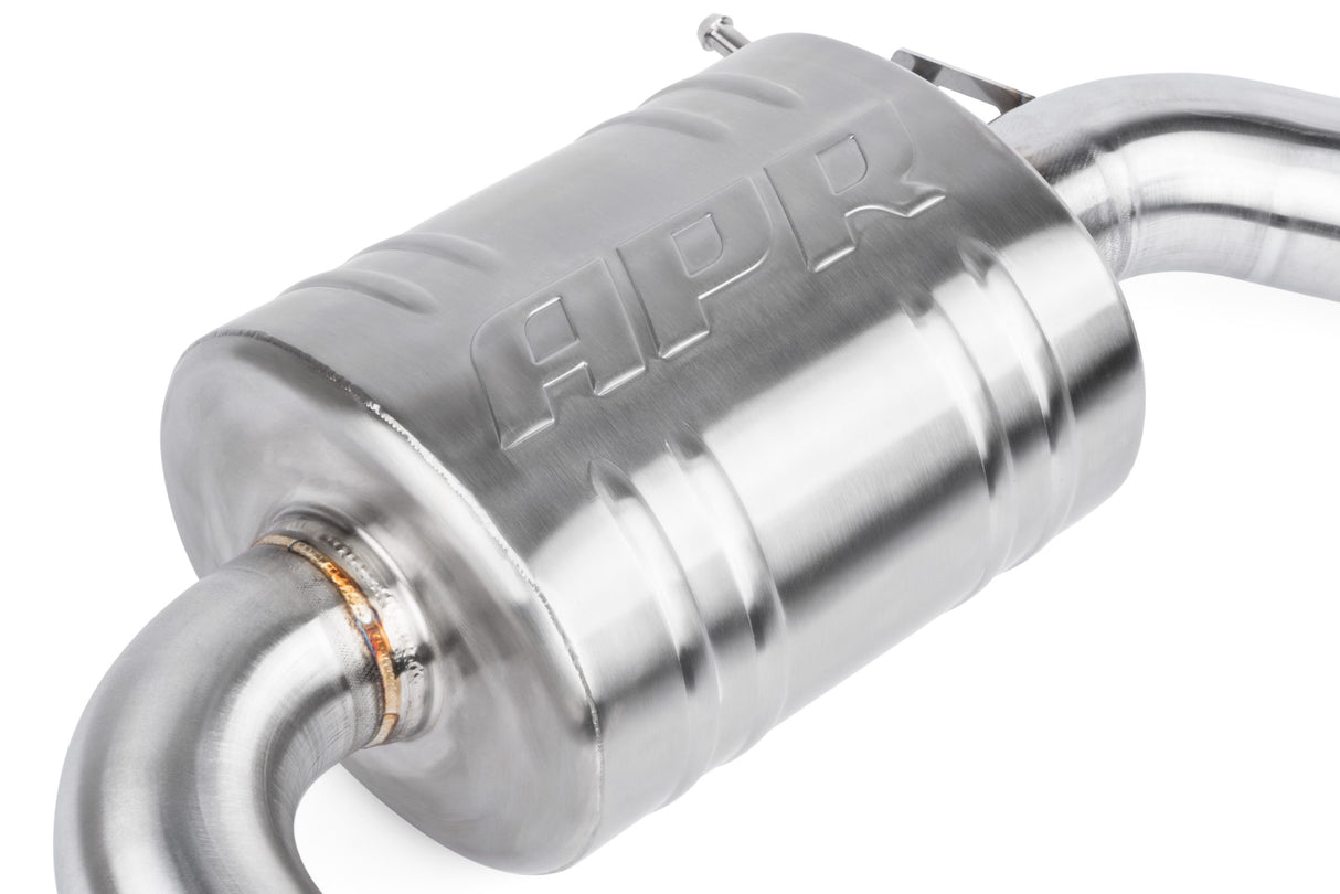 APR MK7.5 GTI TCR EXHAUST - CATBACK SYSTEM - WITH FRONT RESONATOR