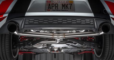 APR MK7.5 GTI TCR EXHAUST - CATBACK SYSTEM - WITH FRONT RESONATOR
