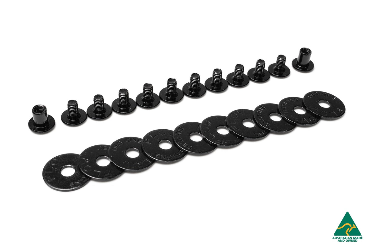 MK8.5 Golf R Front Lip Splitter Extensions (Pair)