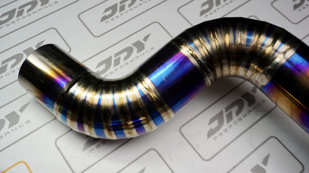 JDY Performance - 2.5T TTRS 8S Racing Titanium Exhaust - Catback - BLACK TIPS image 4