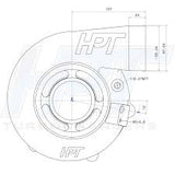 HPT F2 6469 Turbocharger
