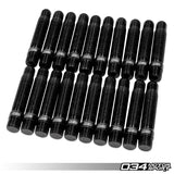 034-604-6004-20 - 034Motorsport Bullet Nose Stud & Cone Seat Nuts (20 Pack) 55 M