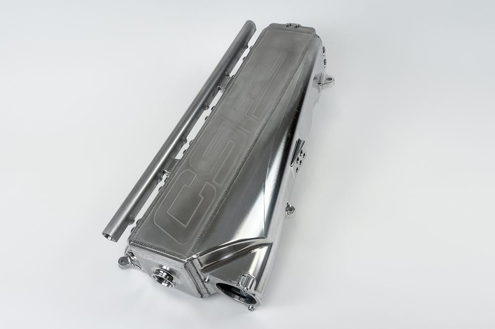 CSF BMW Gen‑2 B58 Race‑X Charge‑Air‑Cooler Manifold- RAW BILLET