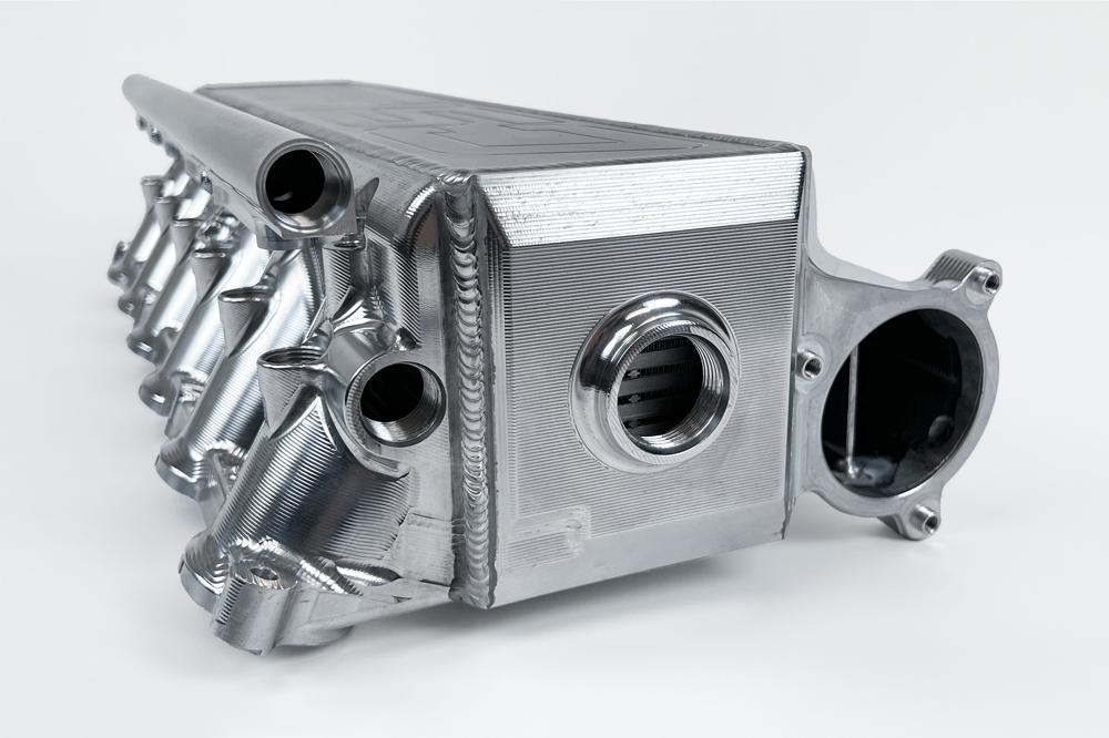 CSF BMW Gen‑2 B58 Race‑X Charge‑Air‑Cooler Manifold- RAW BILLET