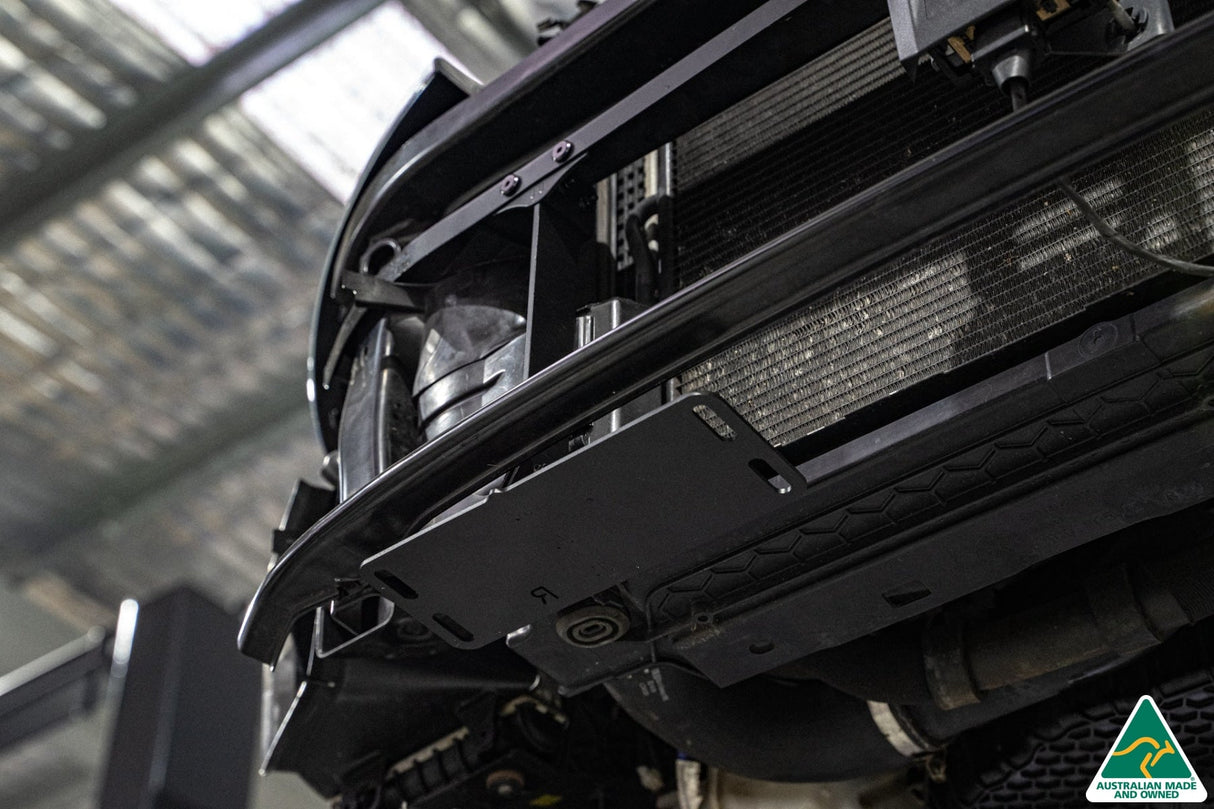 MK7 Golf R Wagon Chassis Mounted Front Lip Splitter V3