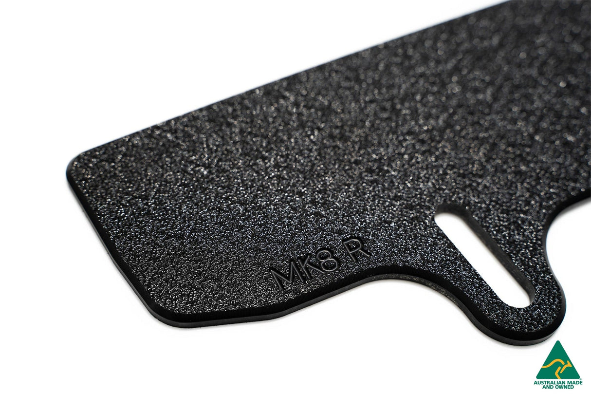 MK8.5 Golf R Front Lip Splitter Extensions (Pair)