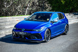 MK8.5 Golf R Chassis Mounted Front Lip Splitter