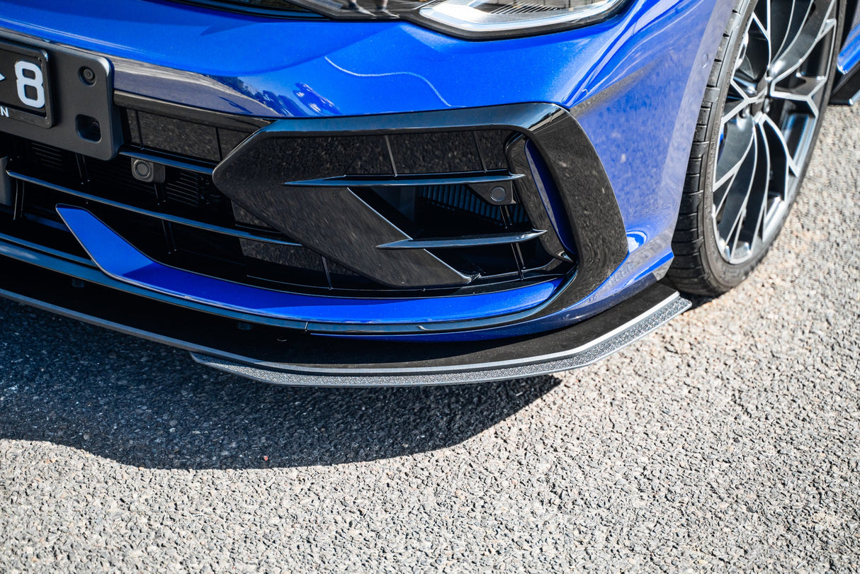 MK8.5 Golf R Front Lip Splitter Extensions (Pair)