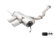VW GOLF R MK6 Varex Valved Cat Back Exhaust System