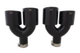 VW Golf R MK7 to MK7.5 Black Quad 4 Inch Tip Option