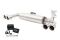 VW T Roc R Varex Valved Cat Back Exhaust System with SmartBox