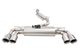 VW GOLF R MK7 Varex Valved Cat Back Exhaust System