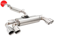 VW GOLF R MK7.5 Varex Valved Cat Back Exhaust System