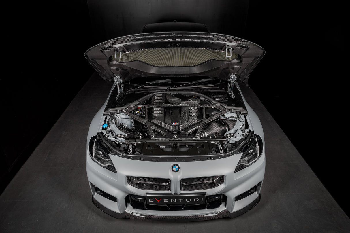 Eventuri Carbon Strut Brace for BMW G8x M2, M3, M4 - Gloss Finish