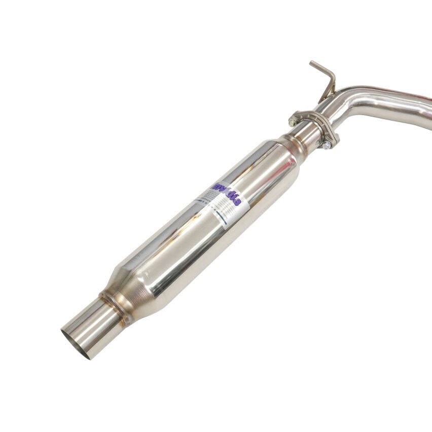 Invidia R400 Cat Back Exhaust w/Round Ti Tips - VW Golf GTI Mk8